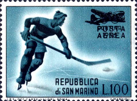 VII. Olympische Winterspiele in Cortina d´Ampezzo - Eishockey