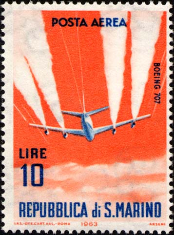 Moderne Flugzeuge - Boeing 707