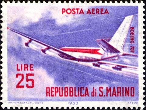 Moderne Flugzeuge - Boeing 707