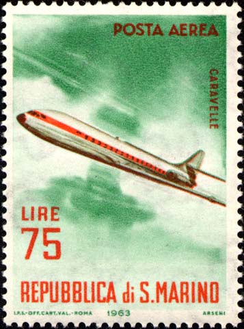 Moderne Flugzeuge - Caravelle