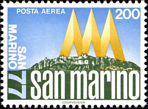 Philatelistenausstellung San Marino 1977