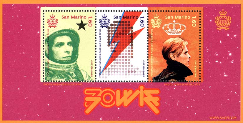 70° anniversario della nascita di David Bowie