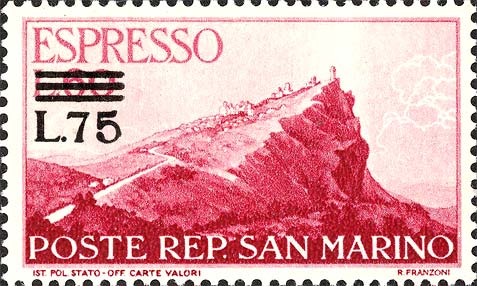 Express - Blick auf San Marino