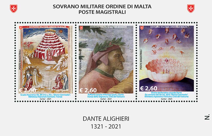 700. Todestag von Dante Alighieri - Göttliche Komödie