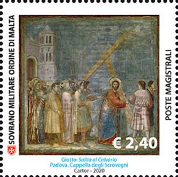 Bildzyklen - Der Aufstieg nach Golgatha, ein Werk von Giotto