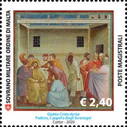 Bildzyklen - Christus verspottet, ein Werk von Giotto