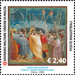 Bildzyklen - Der Judaskuss, ein Werk von Giotto