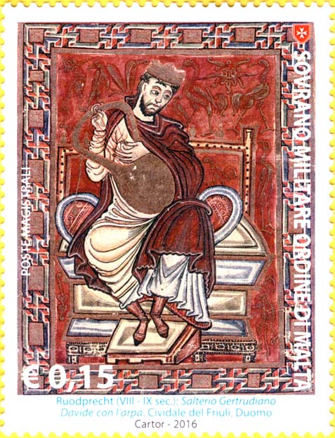 Musik in der Malerei - David mit der Harfe