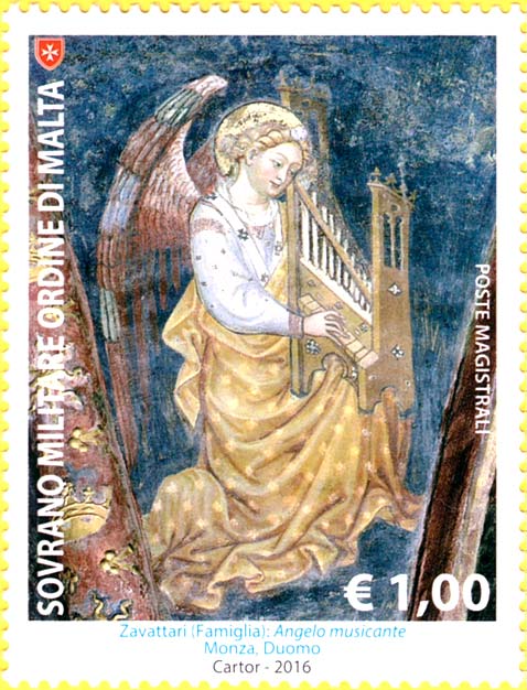 Musik in der Malerei - Musiker Engel