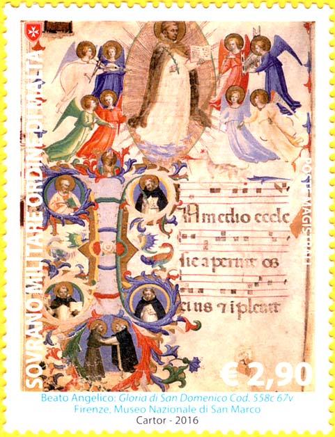 Musik in der Malerei - Ruhm des heiligen Dominikus