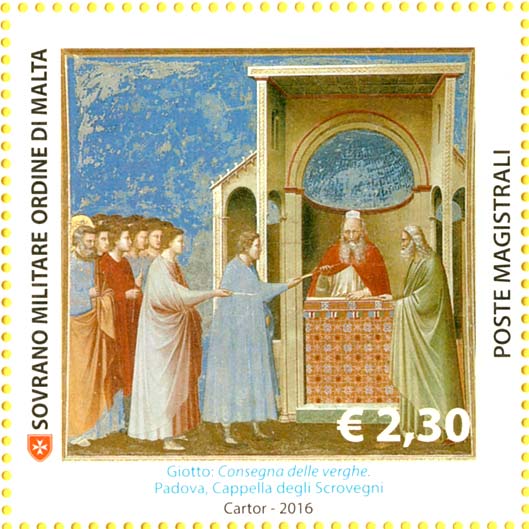 Gemäldezyklen: Giotto - Lieferung der Stäbe