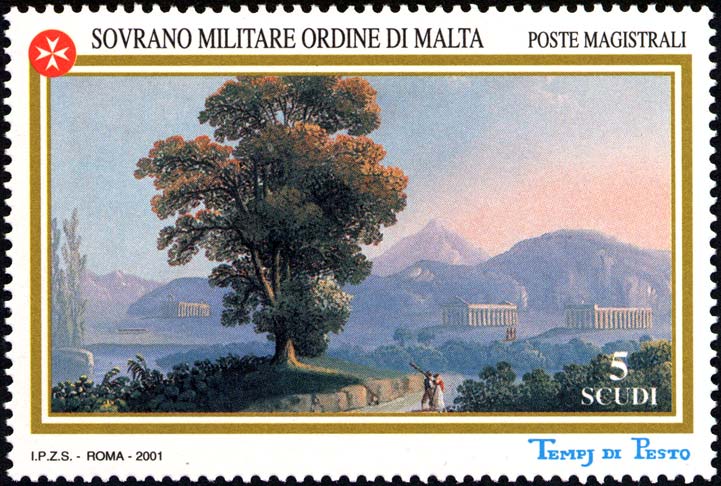 Antike Ansichten - Tempel von Paestum