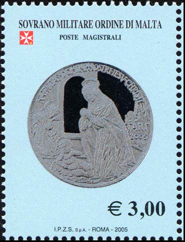 Münzen des Ordens - Reproduktion der Silbermünze zur Feier des Heiligen Weihnachtsfestes 2005