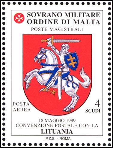 Postabkommen - Wappen von Litauen