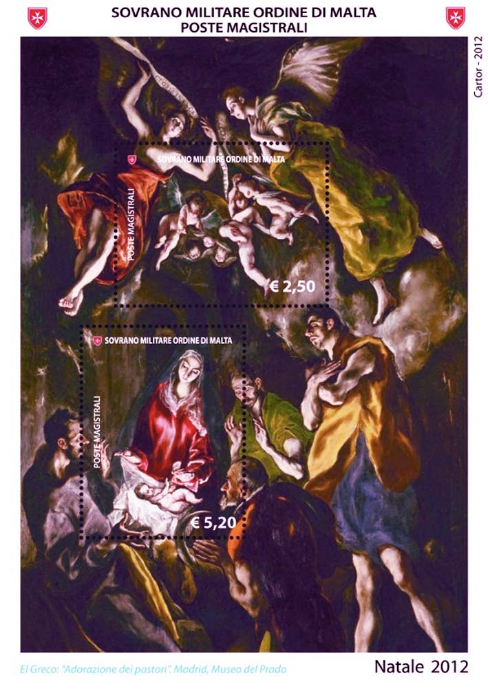 Weihnachten - Die Anbetung der Hirten, ein Werk von El Greco