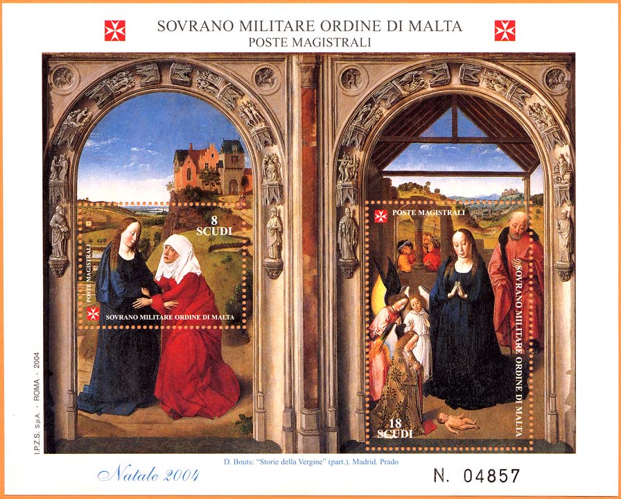 Weihnachten - Triptychon der Geschichten der Jungfrau Maria. Prado - Museum, Madrid