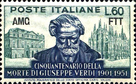 50° anniversario della morte di Giuseppe Verdi