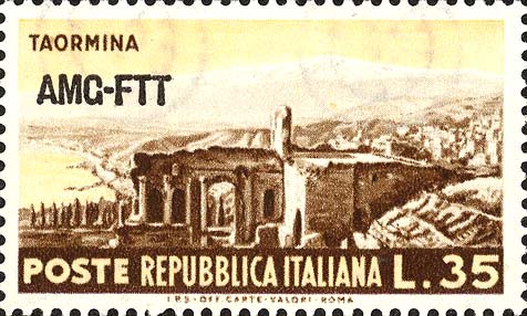 Propaganda turistica - Taormina e rovine del teatro