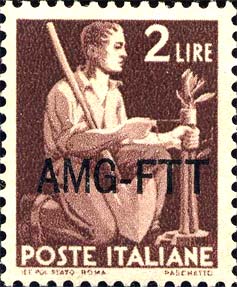 Democratica, einzeiliger Überdruck - Bauer veredelt einen Setzling