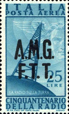 50. Jahrestag der Erfindung des Radios - Radioantenne auf dem Globus