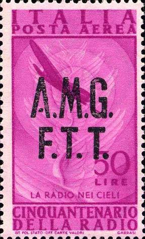 50. Jahrestag der Erfindung des Radios - Flugzeug und Flügel