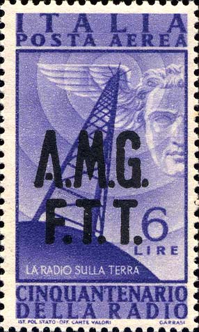 50. Jahrestag der Erfindung des Radios - Radioantenne auf dem Globus