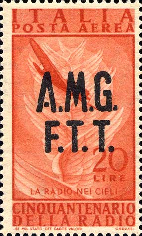 50. Jahrestag der Erfindung des Radios - Flugzeug und Flügel