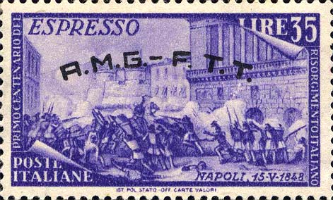 Hundertjähriges Jubiläum des Risorgimento - Unruhen in Neapel