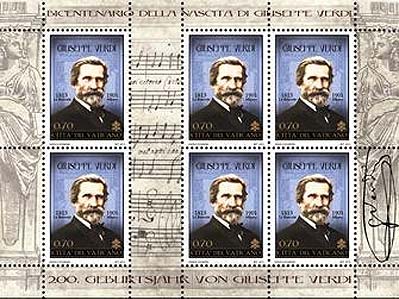 200° anniversario della nascita di Giuseppe Verdi