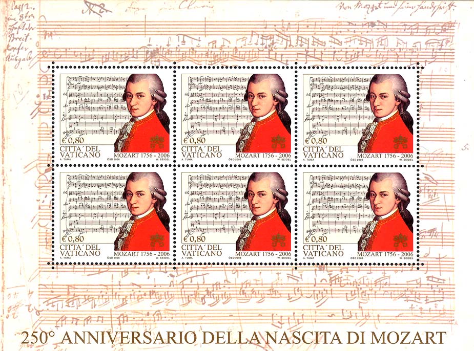 250° anniversario della nascita di W.A.Mozart