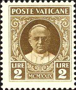 Versöhnung - Bildnis von Pius XI.