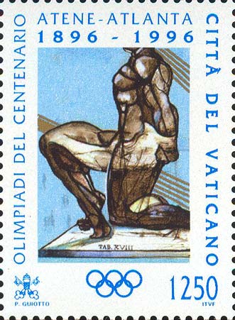 Olympische Spiele zum 100 - jährigen Jubiläum