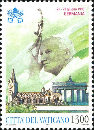 Reisen von Johannes Paul II. im Jahr 1996 - Deutschland