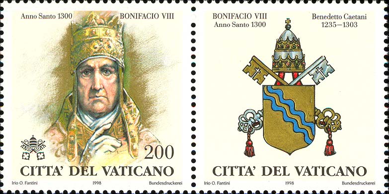 Die Päpste und die Heiligen Jahre - Bonifatius VIII., 1300