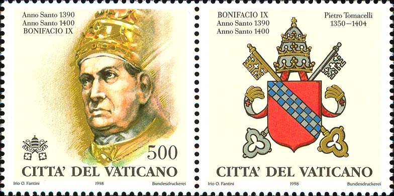 Die Päpste und die Heiligen Jahre - Bonifatius IX., 1390 - 1400