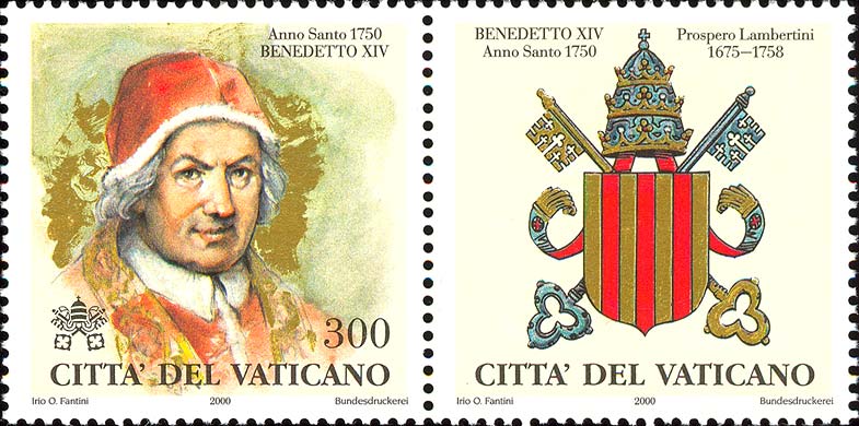 Die Päpste und die Heiligen Jahre - Benedikt XIV., 1750