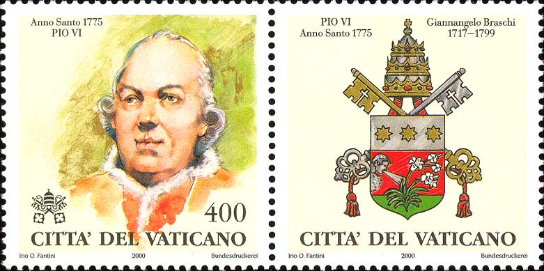 Die Päpste und die Heiligen Jahre - Pius VI., 1775
