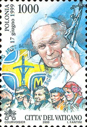 Die Reisen von Johannes Paul II. im Jahr 1999 - Polen