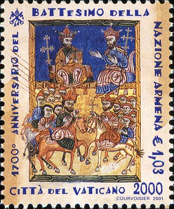1700. Jahrestag der Taufe der armenischen Nation