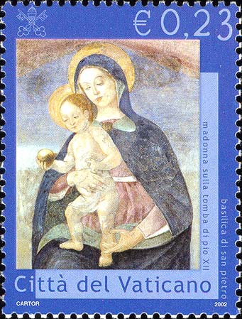 Madonna in der Vatikanischen Basilika