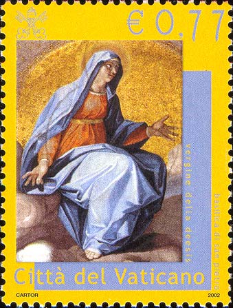Madonna in der Vatikanischen Basilika