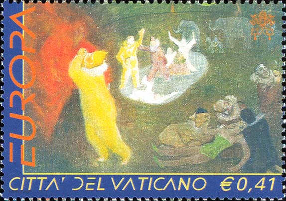 Europa - Christus und der Zirkus, von Aldo Carpi