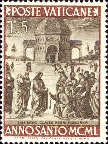 Heiliges Jahr - Übergabe der Schlüssel zu St. Peter