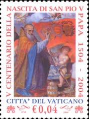 500. Jahrestag der Geburt von Papst Pius V.