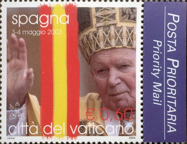 Reisen von Johannes Paul II. im Jahr 2003 - Spanien