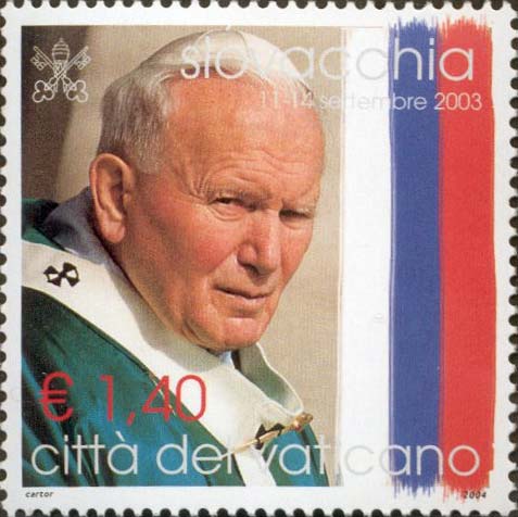 Reisen von Johannes Paul II. im Jahr 2003 - Slowakei
