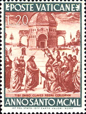 Heiliges Jahr - Übergabe der Schlüssel zu St. Peter