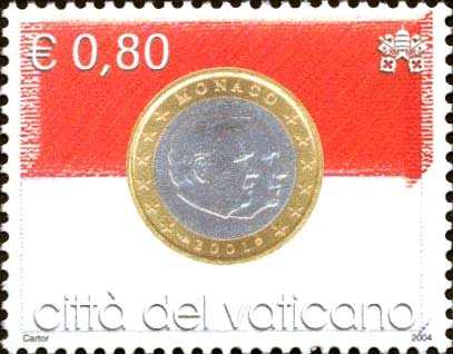 Euro - Münzen - Monaco