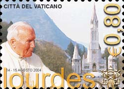 Die Reisen von Johannes Paul II. um die Welt - Lourdes