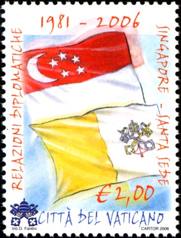 25. Jahrestag der Aufnahme diplomatischer Beziehungen zwischen Singapur und dem Heiligen Stuhl